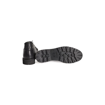 Roberto Pepe Luxury Black Calfskin Boot - Timeless Elegance