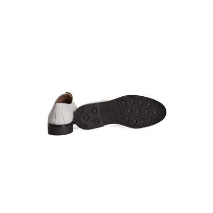 Roberto Pepe Luxury White Calfskin Loafer - Timeless Elegance