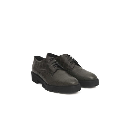 Cerruti 1881 Green Cowhide Loafer for Women