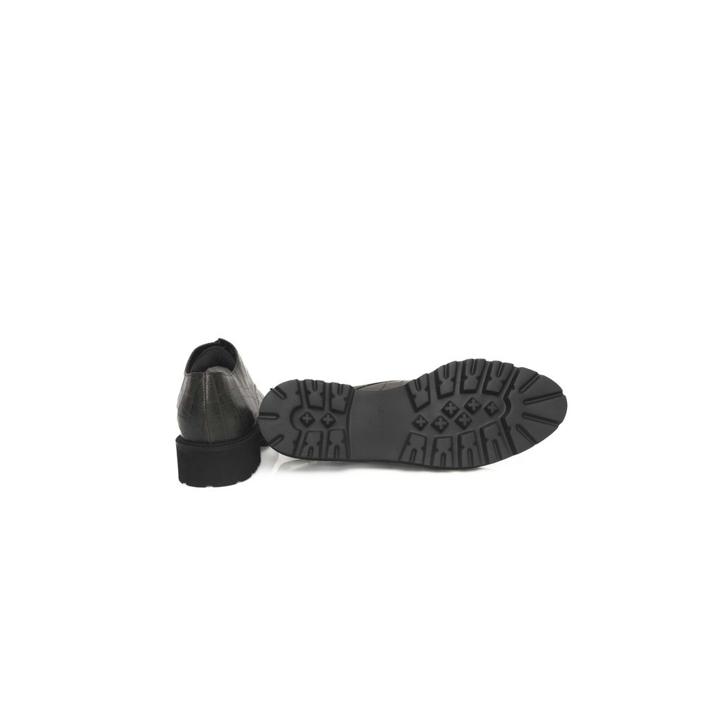 Cerruti 1881 Green Cowhide Loafer for Women