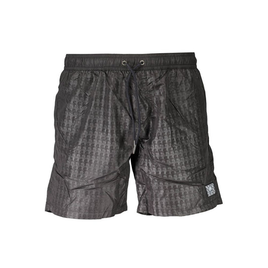 Karl Lagerfeld Black Polyester Swimwear - Medium Sea Boxer