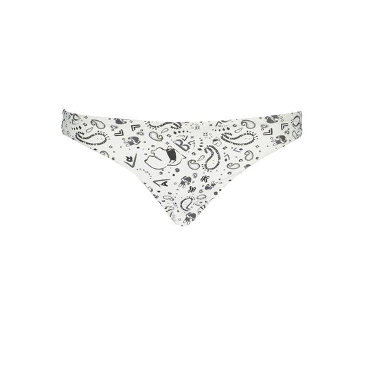 Karl Lagerfeld White Elastane Swimwear Briefs