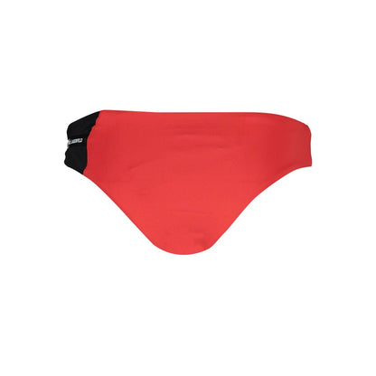 Karl Lagerfeld Red Elastane Swimwear Briefs
