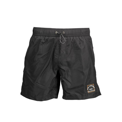 Karl Lagerfeld Black Polyester Swimwear - Medium Sea Boxer