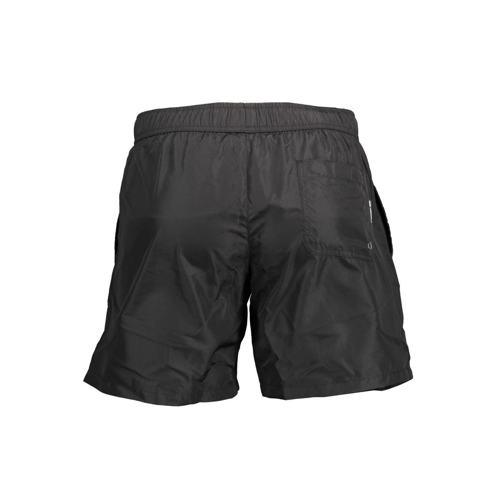 Karl Lagerfeld Black Polyester Swimwear - Medium Sea Boxer