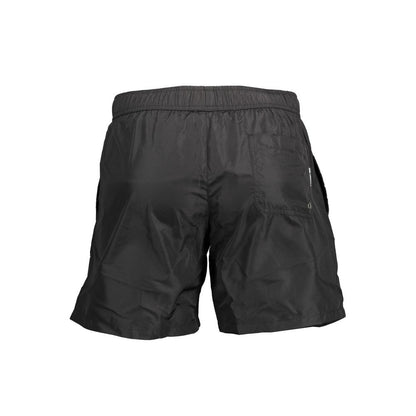 Karl Lagerfeld Black Polyester Swimwear - Medium Sea Boxer
