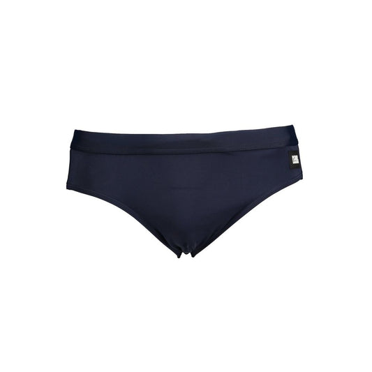 Karl Lagerfeld Blue Elastane Swimwear Briefs