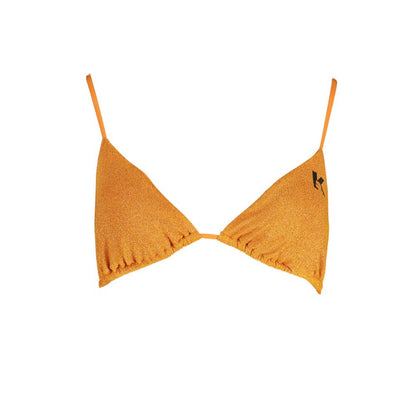 Karl Lagerfeld Orange Triangle Swimsuit