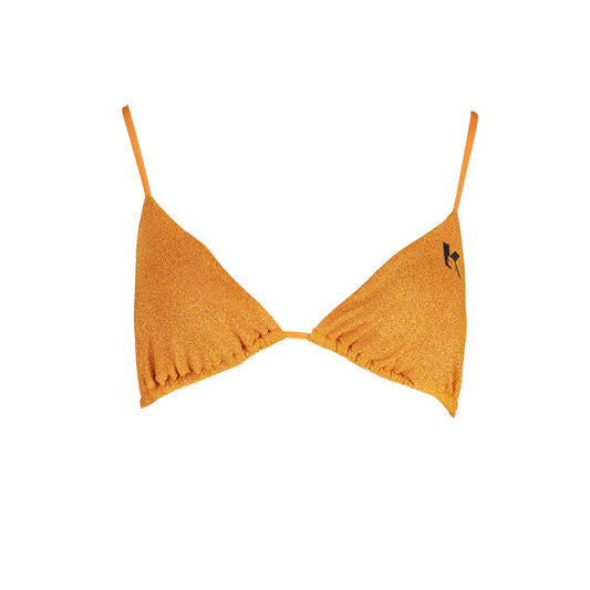 Karl Lagerfeld Orange Triangle Swimsuit