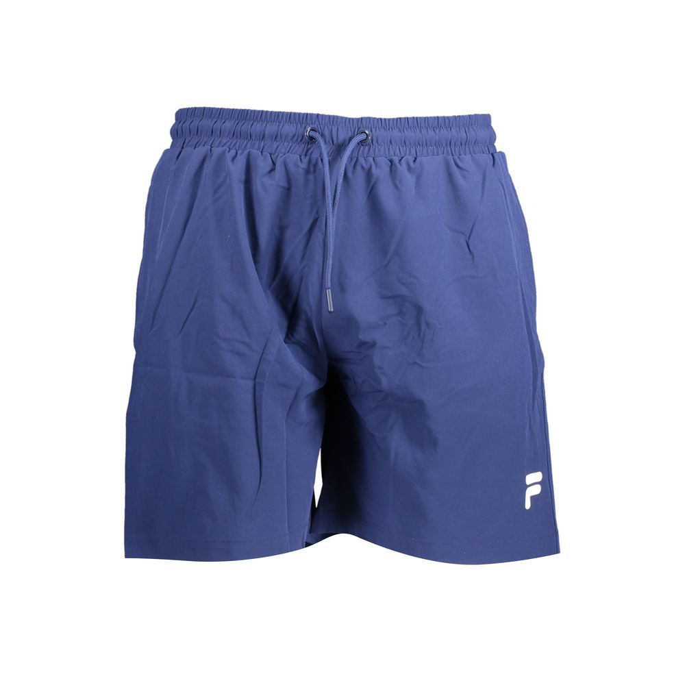 Fila Blue Polyester Swimwear - Beach Boxers