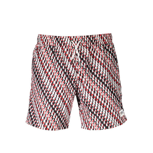 Karl Lagerfeld Black Polyester Swimwear: Ultimate Medium Boxer