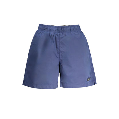 Calvin Klein Blue Polyester Swimwear - Medium Swimming Boxer