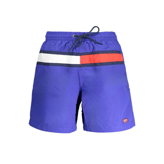 Norway 1963 Blue Polyamide Swimwear - Performance at Its Best