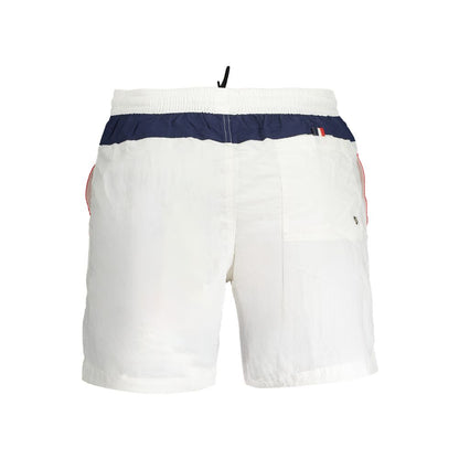 Norway 1963 White Polyester Swimwear Boxer Shorts