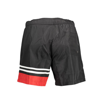 Karl Lagerfeld Black Polyester Swimwear - Medium Swim Boxer