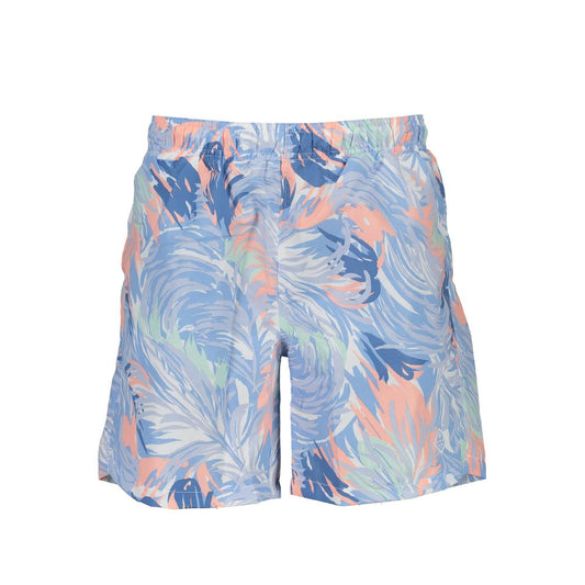 Gant Blue Polyester Swimwear - Stylish Swim Boxer with Pockets