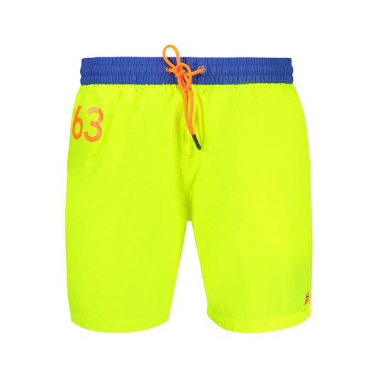 Norway 1963 Yellow Polyamide Swimwear - Rugged Swim Boxer