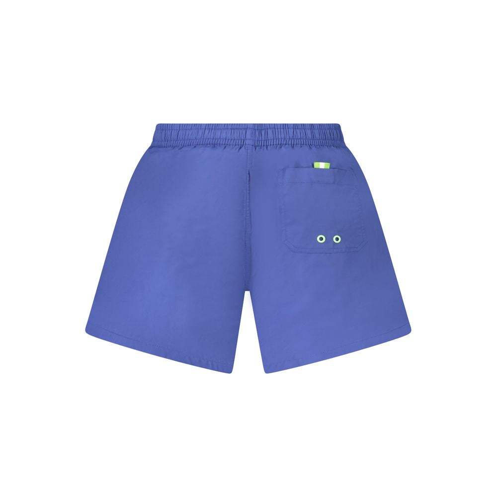 North Sails Blue Nylon Men's Swim Boxer XXL