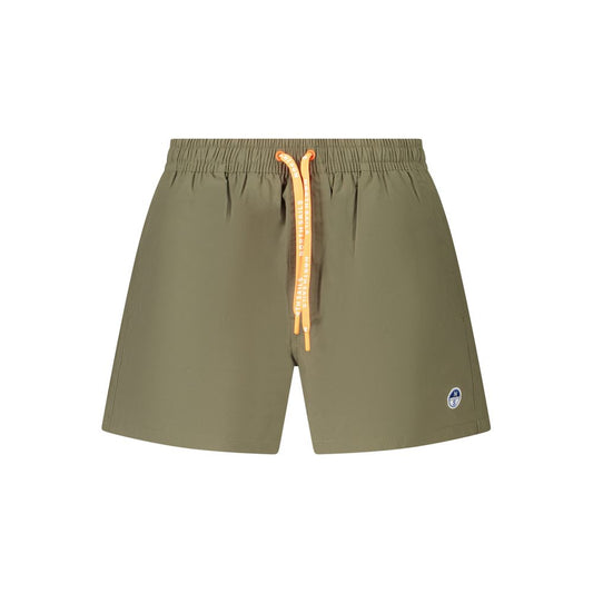 North Sails Green Cotton Swimwear - 36CM Swim Boxer