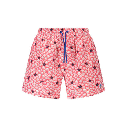 North Sails Red Polyester Swimwear - Performance Swim Boxer