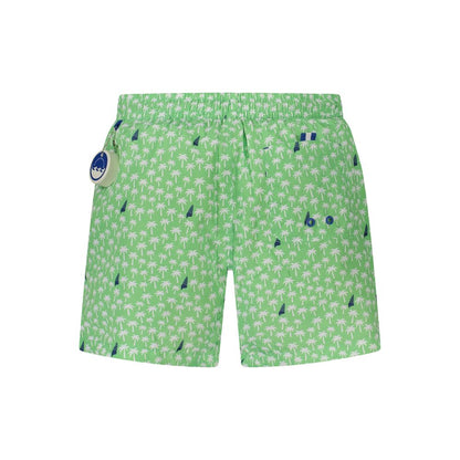 North Sails Green Polyester Swimwear - Performance Swim Boxers