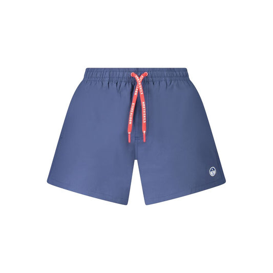 North Sails Blue Nylon Men's Swim Boxer XXL