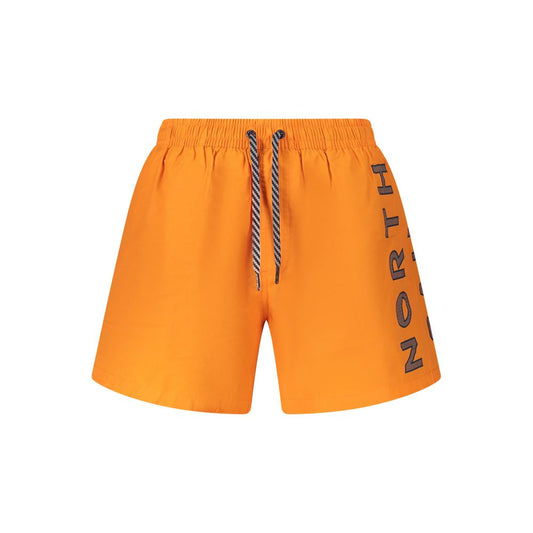 North Sails Orange Cotton Swimwear - Stylish and Functional Swim Boxer