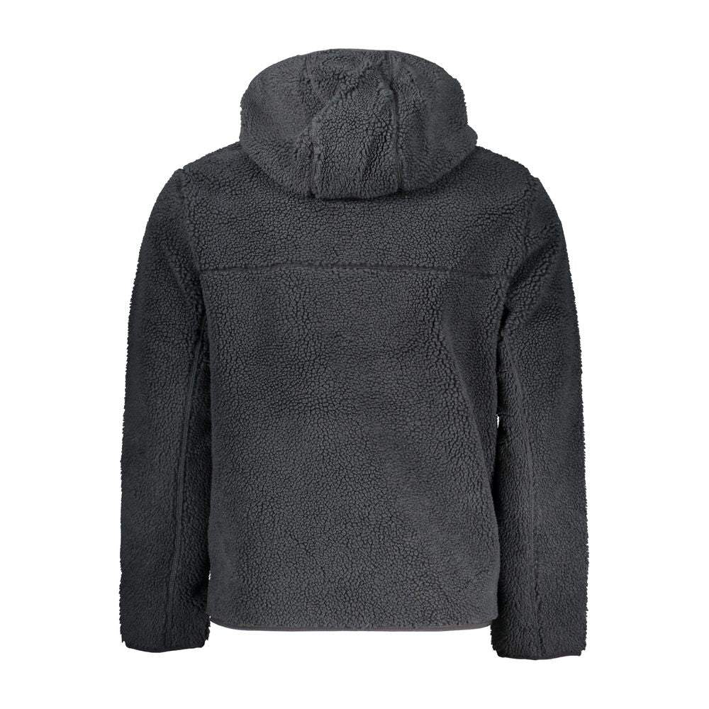Napapijri Black Polyester Jacket with Hood