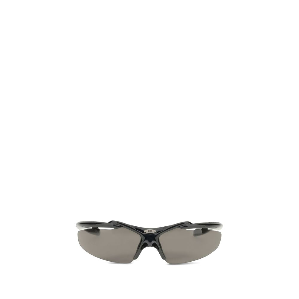 Balenciaga Turbo D-frame Sunglasses – Sporty Style with BB Logo