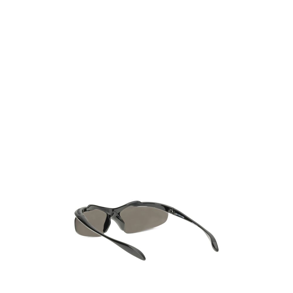 Balenciaga Turbo D-frame Sunglasses – Sporty Style with BB Logo