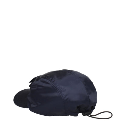Fendi Blue Polyamide Baseball Hat