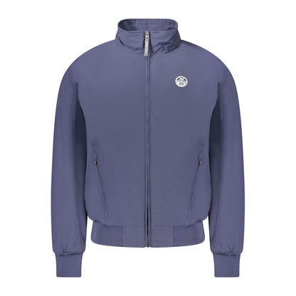 North Sails Blue Polyester Norton Bomber Jacket