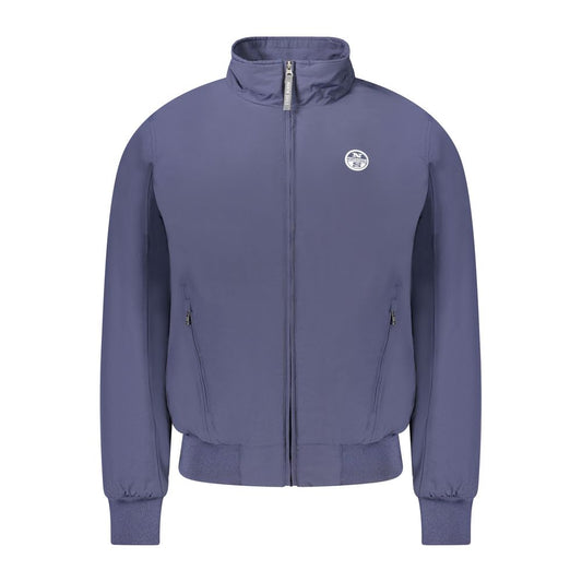 North Sails Blue Polyester Norton Bomber Jacket