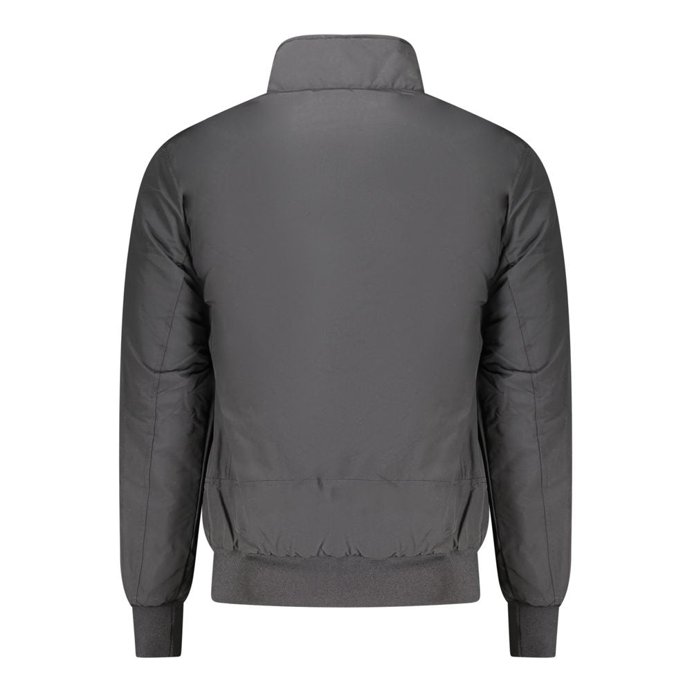 North Sails Black Polyester Norton Bomber Jacket