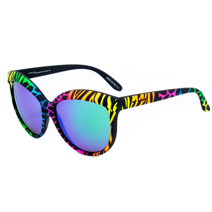Italia Independent Women’s Sunglasses – Multicolour Acetate Frame