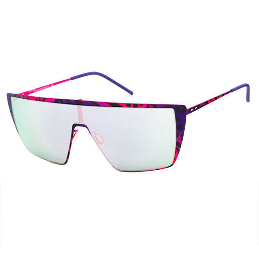 Italia Independent Bicolor Metal Sunglasses – Purple and Pink