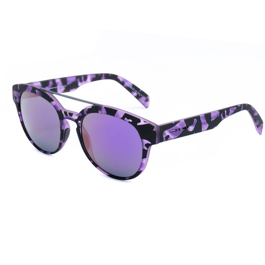 Italia Independent Women’s Sunglasses – Black and Purple Acetate