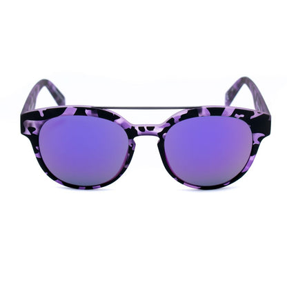 Italia Independent Women’s Sunglasses – Black and Purple Acetate