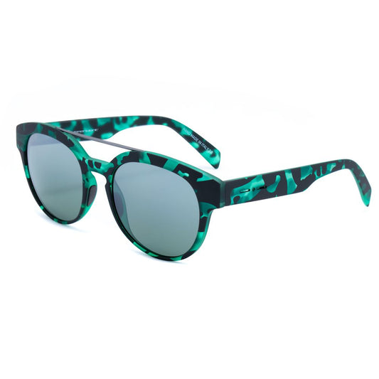 Italia Independent Women's Bicolor Acetate Sunglasses – Green and Black