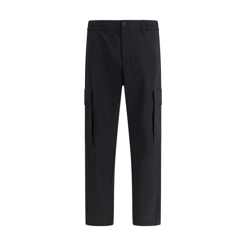 LAMINAR Black Polyamide Cargo Pants