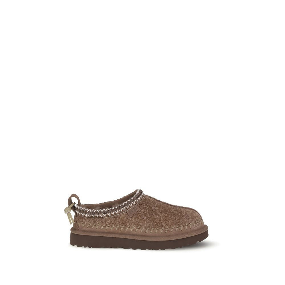 UGG Tasman Biarritz Mules - Brown Leather