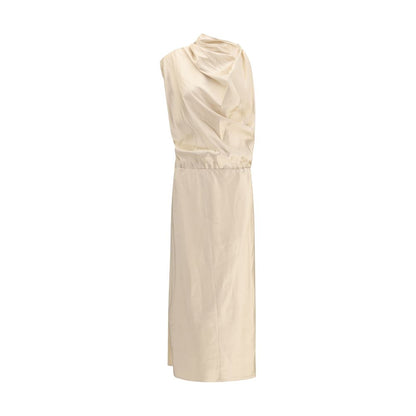 Magda Butrym Satin Long Dress