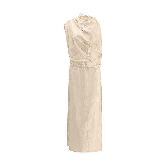 Magda Butrym Satin Long Dress