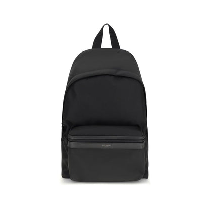 Saint Laurent City Canvas Backpack