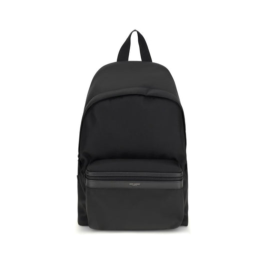 Saint Laurent City Canvas Backpack