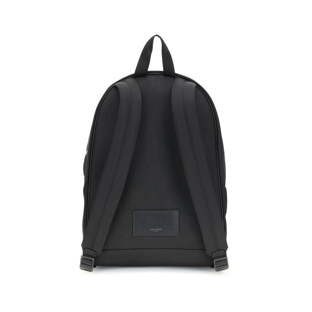 Saint Laurent City Canvas Backpack