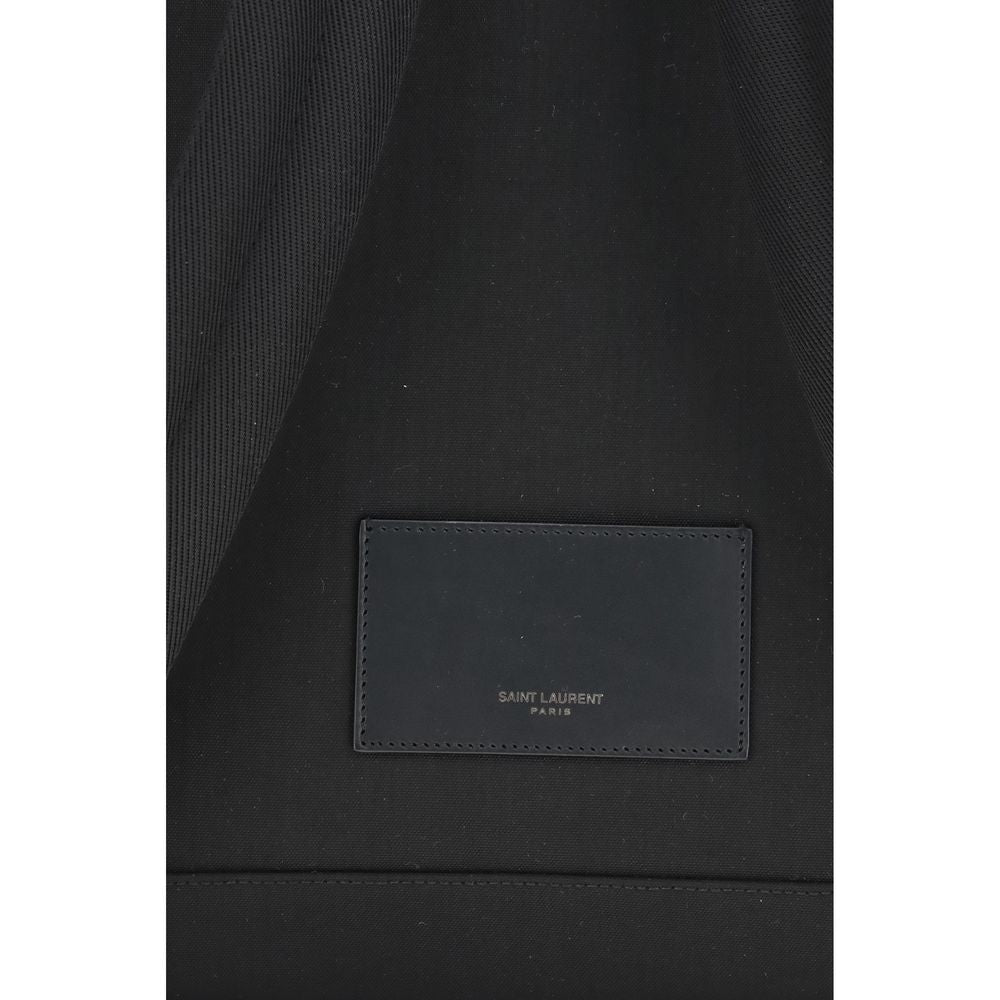Saint Laurent City Canvas Backpack