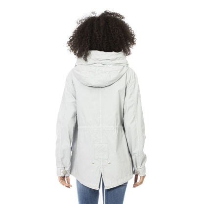 Mr&Mrs Italy Silver Cotton Parka
