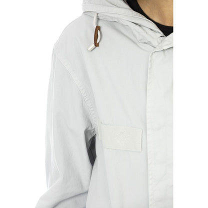 Mr&Mrs Italy Silver Cotton Parka