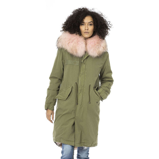 Mr&Mrs Italy Army Cotton Long Parka with Removable Inner Jacket